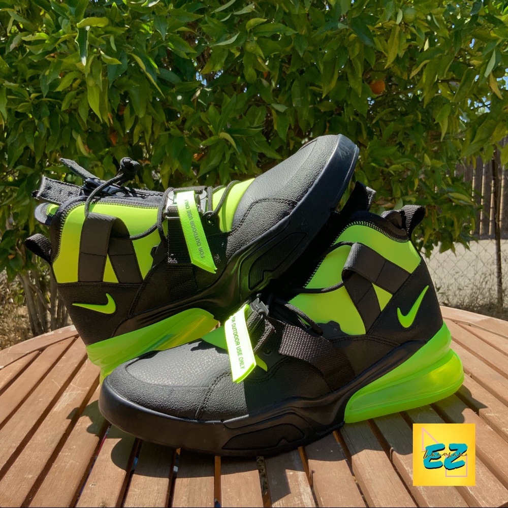 COPY - Nike Airforce 270 Utility 12 Black Volt